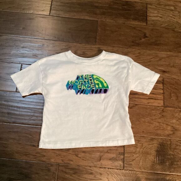 Youth‎ The North Face Crop T-shirt white small - Picture 1 of 3